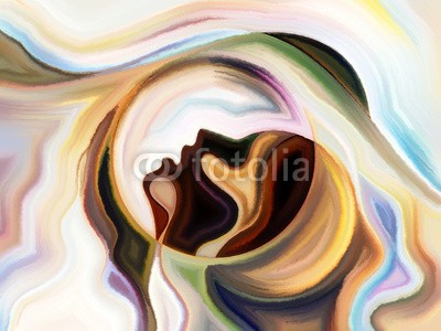 agsandrew, Vivid Inner Paint (vorstellung, mann, intellekt, gesicht, stirn, mensch, visualisierung, farbenskala, seele, lippen, perception, ideen, bewusstsein, halluzinogen, menschlich, kreativ, entwerfen, kopf, bewusstsein, geist, modern art, identität, canvas, sätze, artwork, fra)