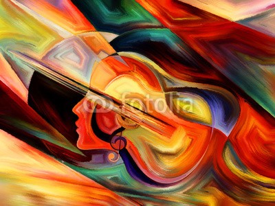 agsandrew, Inner Life of Music (intelligenz, lippen, inspiration, seele, kulisse, backgrounds, bewusstsein, gitarre, psyche, abbildung, grafik, symbol, dekoration, gesicht, kreativ, frau, bewusstsein, farbenskala, vorstellung, essenz, geist, übertragener ausdruck, expressionismu)