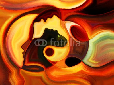 agsandrew, Colorful Inner Paint (abstrakte kunst, stirn, kunst, ideen, wasserfarben, übertragener ausdruck, abbildung, lebendig, spirit, textur, seele, frau, entwerfen, intellekt, perception, kreativität, symbol, pinselstrich, kreativ, inspiration, tapete, gesicht, sätze, bewusstsei)