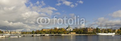 Blickfang, Stockholm Panorama (hauptstadt, schweden, panorama, europa, bücher, historisch, architektur, touristisch, museum, schiff, boot, beleuchtet, nacht, wasser, hafen, rot, stockhol)