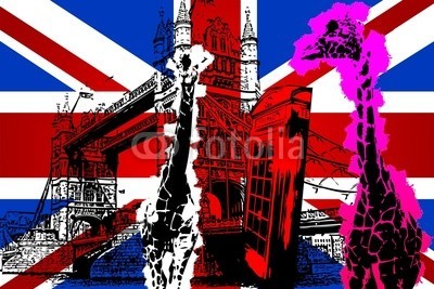 maxtor777, London art design illustration (abstrakt, architektur, kunst, backgrounds, london, grossbritannien, england, hell, stadtlandschaft, ausschnitt, pfad, verfärbt, bunt, kreativität, europa, grunge, abbildung, tinte, orientierungspunkt, monuments, malen, panoramisch, papier, skylin)