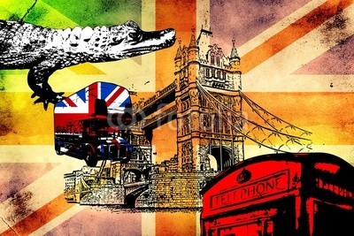 maxtor777, London art design illustration (abstrakt, architektur, kunst, backgrounds, london, grossbritannien, england, hell, stadtlandschaft, ausschnitt, pfad, verfärbt, bunt, kreativität, europa, grunge, abbildung, tinte, orientierungspunkt, monuments, malen, panoramisch, papier, skylin)