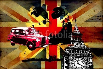 maxtor777, London art design illustration (abstrakt, architektur, kunst, backgrounds, london, grossbritannien, england, hell, stadtlandschaft, ausschnitt, pfad, verfärbt, bunt, kreativität, europa, grunge, abbildung, tinte, orientierungspunkt, monuments, malen, panoramisch, papier, skylin)