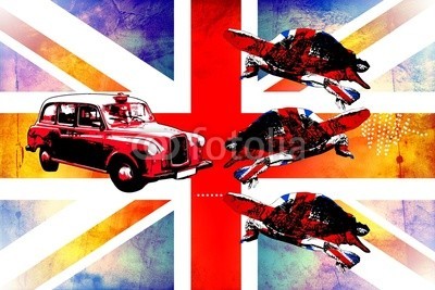 maxtor777, London art design illustration (abstrakt, architektur, kunst, backgrounds, london, grossbritannien, england, hell, stadtlandschaft, ausschnitt, pfad, verfärbt, bunt, kreativität, europa, grunge, abbildung, tinte, orientierungspunkt, monuments, malen, panoramisch, papier, skylin)