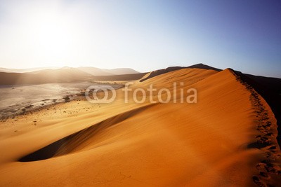 artush, beautiful landscape of Hidden Vlei in Namib desert (akazie, abenteuer, afrika, afrikanisch, dürre, schwarz, blau, verzweigt, braun, tot, tod, wüste, verlassen, trockenheit, trocken, düne, hitze, hot, landschaft, lonely, namibia, national, natur, alt, orange, pfanne, park, rot, entfernt, salz, sand, sandi)