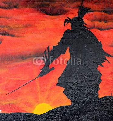 celeste clochard, graffiti (graffiti, samurai, warrior, blick, malen, gischt, scribble, kreativität, gischt, heranwachsender, kunst, künstler, list, ausdruck, abstrakt, spraydose, kreativ, hintergrund, getto, grunge, buchung, textur, buchdruck, jugendzeit, vorstadt, altersgenoss)