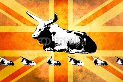 maxtor777, British art design illustration (abstrakt, architektur, kunst, backgrounds, grossbritannien, england, hell, stadtlandschaft, ausschnitt, pfad, verfärbt, bunt, kreativität, europa, grunge, abbildung, tinte, orientierungspunkt, monuments, malen, panoramisch, papier, skyline, platsc)
