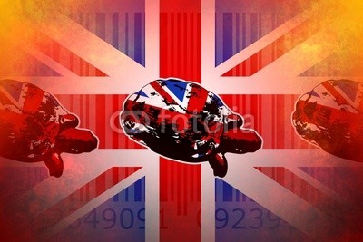 maxtor777, British art design illustration (abstrakt, architektur, kunst, backgrounds, grossbritannien, england, hell, stadtlandschaft, ausschnitt, pfad, verfärbt, bunt, kreativität, europa, grunge, abbildung, tinte, orientierungspunkt, monuments, malen, panoramisch, papier, skyline, platsc)