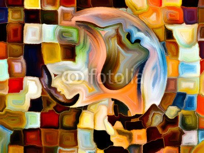 agsandrew, Perspectives of Inner Paint (abstrakte kunst, identität, wasserfarben, menschlich, sätze, reason, surreal, lebendig, bewusstsein, existenz, textur, profile, backgrounds, erkenntnis, gesicht, kunst, spiritual, kulisse, intelligenz, kreativität, expressionismus, gedanken, kop)