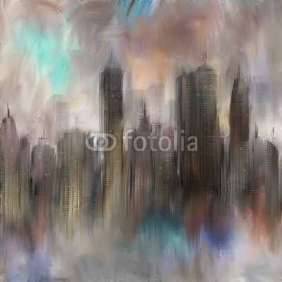 Grafix132, Fond ville - Concept (stadt, grunge, gebäude, styling, skyscraper, abstrakt, abbildung, hauptstädtisch, silhouette, retro, textur, beton, backgrounds, backgrounds, stadt, dekorativ, dekoration, fitness, gebäude, umwelt, architektur, urbanisierung, new yorker, hau)