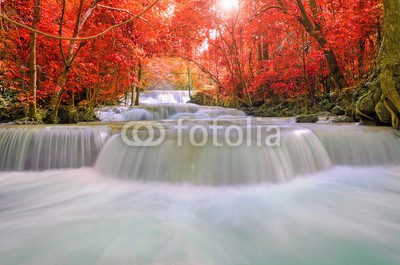 casanowe, Waterfall in deep rain forest jungle (Huay Mae Kamin Waterfall i (wasserfall, wald, rivers, wasser, wild, park, fels, strömen, kühl, nass, baum, laubwerk, tropisch, grün, frühling, flüssig, konserven, schwimmen, szenerie, sauber, paradise, strömend, himmel, wunderbar, flüsschen, zuwachs, fallen, entspannen, pflanz)