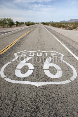 forcdan, Route 66 sign (routen, 66, zeichen, straßen, asphalt, uns, highway, landschaftlich, oden, mojave, straße, amerika, himmel, blau, gehsteig, national, route 66, verkehr, historisch, berühmt, jahrgang, dürre, geschichte, straßenrand, orientierungspunkt, american, al)