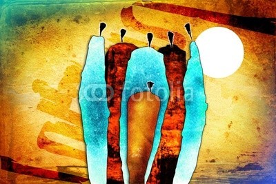 maxtor777, Africa retro vintage style (afrika, afrikanisch, kultur, dekorativ, ethnisch, exotisch, leute, traditionell, reisen, wildlife, kunst, schwarz, dekoration, zeichnung, flora, rahmen, hütte, abbildung, landschaft, life, einheimisches, natürlich, natur, platz, savanne, stil, tourismu)