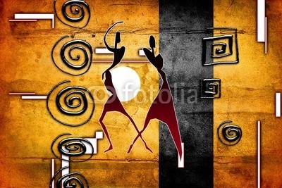 maxtor777, Africa retro vintage style (afrika, afrikanisch, kultur, dekorativ, ethnisch, exotisch, leute, traditionell, reisen, wildlife, kunst, schwarz, dekoration, zeichnung, flora, rahmen, hütte, abbildung, landschaft, life, einheimisches, natürlich, natur, platz, savanne, stil, tourismu)
