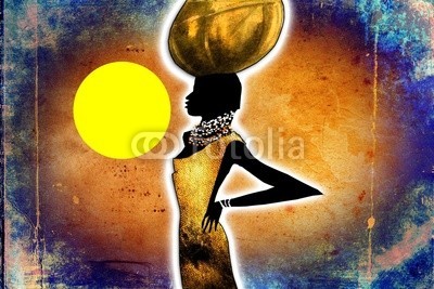maxtor777, Africa retro vintage style (afrika, afrikanisch, kultur, dekorativ, ethnisch, exotisch, leute, traditionell, reisen, wildlife, kunst, schwarz, dekoration, zeichnung, flora, rahmen, hütte, abbildung, landschaft, life, einheimisches, natürlich, natur, platz, savanne, stil, tourismu)