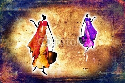 maxtor777, Africa retro vintage style (afrika, afrikanisch, kultur, dekorativ, ethnisch, exotisch, leute, traditionell, reisen, wildlife, kunst, schwarz, dekoration, zeichnung, flora, rahmen, hütte, abbildung, landschaft, life, einheimisches, natürlich, natur, platz, savanne, stil, tourismu)