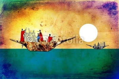 maxtor777, Africa retro vintage style (afrika, afrikanisch, kultur, dekorativ, ethnisch, exotisch, leute, traditionell, reisen, wildlife, kunst, schwarz, dekoration, zeichnung, flora, rahmen, hütte, abbildung, landschaft, life, einheimisches, natürlich, natur, platz, savanne, stil, tourismu)