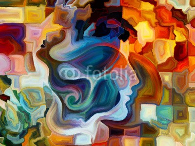 agsandrew, Vivid Inner Paint (illusion, kopf, existenz, konzentration, backgrounds, symbol, seelisch, halluzinogen, spiritual, lebendig, saturiert, reason, inspiration, vorstellung, bilder, kulisse, psychologie, mann, zeichnung, linie, profile, gedanken, spirit, intelligenz, element)