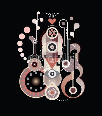 dan8, Abstract Music (abstrakt, musik, kunst, sätze, vektor, schwarz, backgrounds, festival, bewegung, konzert, gitarre, musikalisch, band, jazz, orchestra, herz, auge, klingen, abbildung, entwerfen, grafik, party, isoliert, set, retro, abstrakte kunst, posters, nach)