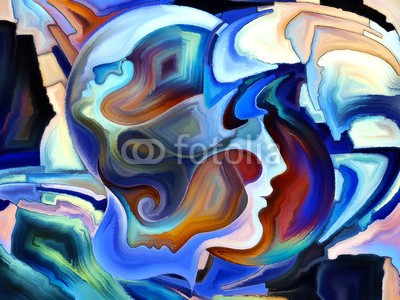agsandrew, Magic of Inner Paint (intelligenz, grafik, gedanken, vorstellung, verständigung, geist, textur, expressionismus, profile, mann, bunt, kopf, kreativität, sätze, artwork, identität, pinselstrich, spiritual, bewusstsein, entwerfen, wasserfarben, tapete, kulisse, idee)