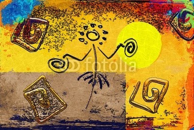 maxtor777, Africa retro vintage style (afrika, afrikanisch, kultur, dekorativ, ethnisch, exotisch, leute, traditionell, reisen, wildlife, kunst, schwarz, dekoration, zeichnung, flora, rahmen, hütte, abbildung, landschaft, life, einheimisches, natürlich, natur, platz, savanne, stil, tourismu)