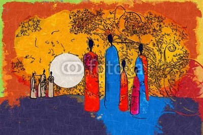 maxtor777, Africa retro vintage style (afrika, afrikanisch, kultur, dekorativ, ethnisch, exotisch, leute, traditionell, reisen, wildlife, kunst, schwarz, dekoration, zeichnung, flora, rahmen, hütte, abbildung, landschaft, life, einheimisches, natürlich, natur, platz, savanne, stil, tourismu)