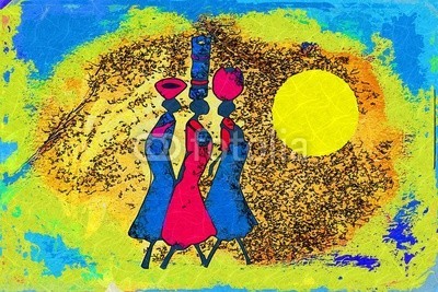 maxtor777, Africa retro vintage style (afrika, afrikanisch, kultur, dekorativ, ethnisch, exotisch, leute, traditionell, reisen, wildlife, kunst, schwarz, dekoration, zeichnung, flora, rahmen, hütte, abbildung, landschaft, life, einheimisches, natürlich, natur, platz, savanne, stil, tourismu)