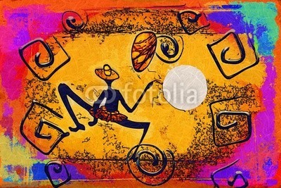 maxtor777, Africa retro vintage style (afrika, afrikanisch, kultur, dekorativ, ethnisch, exotisch, leute, traditionell, reisen, wildlife, kunst, schwarz, dekoration, zeichnung, flora, rahmen, hütte, abbildung, landschaft, life, einheimisches, natürlich, natur, platz, savanne, stil, tourismu)