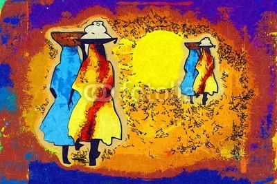 maxtor777, Africa retro vintage style (afrika, afrikanisch, kultur, dekorativ, ethnisch, exotisch, leute, traditionell, reisen, wildlife, kunst, schwarz, dekoration, zeichnung, flora, rahmen, hütte, abbildung, landschaft, life, einheimisches, natürlich, natur, platz, savanne, stil, tourismu)