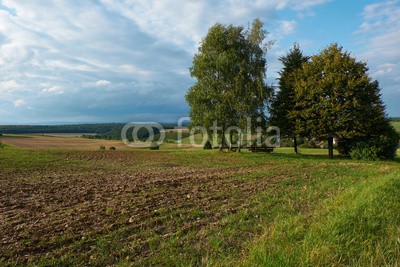 dina, idyllische Landschft bei Madenhausen,  Landkreis Schweinfurt,  D (badewannen, bank, bavaria, deutsch, dorf, gebäude, landschaft, natur, see, sommer, teich, wasse)