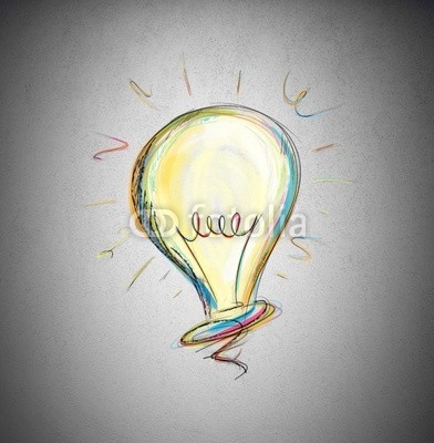 alphaspirit, The concept of idea (glühbirne, business, konzept, kreativ, kreativität, remis, energie, ideen, ideologie, innovation, job, lampe, licht, resolution, ergebnis, leuchten, sketch, strategie, erfolg, erfolgreiche, symbol, gedanken, entwerfen, skizze, zeichnung, electri)