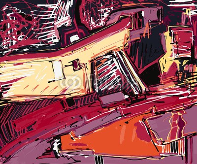 Kara-Kotsya, original illustration of abstract art digital painting (abstrakt, abstraktion, acryl, kunst, künstler, kunstvoll, artwork, hintergrund, hell, bürste, canvas, verfärbt, bunt, sätze, altersgenosse, deckung, handwerk, kreativität, deko, dekoration, dekorativ, entwerfen, digitales, verschmutzt, zeichnun)