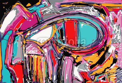 Kara-Kotsya, original illustration of abstract art digital painting (graffiti, hintergrund, tapete, dekoration, verschmutzt, acryl, handwerk, ausdruck, vektor, hell, expressionismus, altersgenosse, grafik, deko, canvas, handgemacht, zeichnung, digitales, abstrakt, modern, tinte, abbildung, geometrisch, kreativität, artwor)