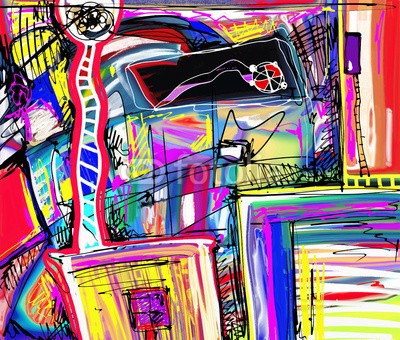 Kara-Kotsya, original digital painting of abstraction composition (original, digitales, malerei, abstraktion, hintergrund, sätze, artwork, beeindruckend, interieur, entwerfen, stoff, dekoration, packen, kunst, bücher, vektor, abbildung, oberfläche, tapete, verschmutzt, modern, acryl, durcheinander, hell, grafik, dek)