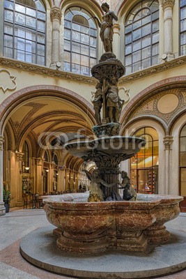 Blickfang, Donaunixenbrunnen in Freyung Wien (wien, österreich, europa, sehenswürdigkeit, architektonisch, geschichtlich, stadtlandschaft, reiseziel, urlaub, historisch, gebäude, orientierungspunkt, schloss, innenhof, innerlich, brunne)