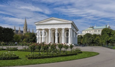 Blickfang, Theseustempel Wien (wien, österreich, europa, sehenswürdigkeit, architektonisch, geschichtlich, stadtlandschaft, reiseziel, urlaub, historisch, gebäude, orientierungspunkt, rathaus, tempe)