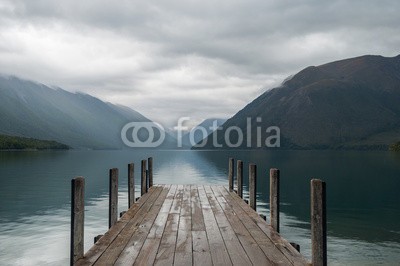 kapyos, Nelson Lakes National Park New Zealand (national park, neuseeland, rucksacktourismus, blau, camping, wolken, bewölkt, wald, grün, hiking, hügel, see, landschaft, einsamkeit, maori, berg, natur, niemand, draußen, panoramisch, pike, besinnung, fels, silence, südinsel, wasser, winter, hol)