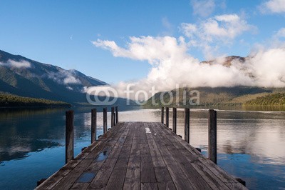 kapyos, Nelson Lakes National Park New Zealand (national park, neuseeland, rucksacktourismus, blau, camping, wolken, bewölkt, ente, wald, grün, gull, hiking, hügel, see, landschaft, einsamkeit, maori, berg, natur, niemand, draußen, panoramisch, pike, besinnung, fels, silence, südinsel, wasse)