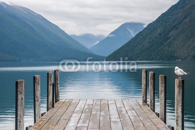 kapyos, Nelson Lakes National Park New Zealand (national park, neuseeland, rucksacktourismus, blau, camping, wolken, bewölkt, wald, grün, hiking, hügel, see, landschaft, einsamkeit, maori, berg, natur, niemand, draußen, panoramisch, pike, besinnung, fels, silence, südinsel, wasser, winter, hol)