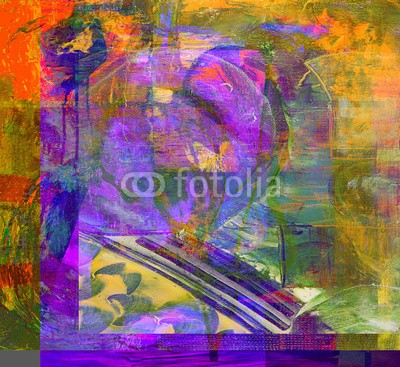 Laurin Rinder, Oil Painting (abstrakt, acryl, kunst, künstler, kunstvoll, backgrounds, schöner, blau, bürste, farbe, handwerk, dekorativ, entwerfen, details, gold, grün, öl, malerei, malerei, farbenskala, mustern, rosa, rot, weiß, szenerie, geformt, studio, oberfläche, textu)