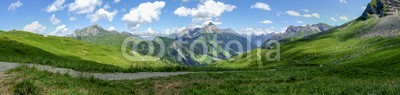 reichdernatur, Alpenpanorama (alpen, vorarlberg, panorama, berg, österreich, tourismus, hiking, outdoor, sommer, urlaub, bergsteigen, erfahrung, abenteuer, schönes wetter, kopf, ber)