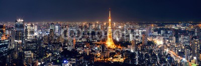 rabbit75_fot, Tokyo Skyline (tokyo, stadt, architektur, gebäude, skyscraper, skyline, japan, panorama, panoramisch, downtown, stadtlandschaft, urbano, asien, asiatisch, japanisch, orientierungspunkt, metropole, modern, nacht, reisen, hausdach, tokyo tower, abenddämmerung, aben)