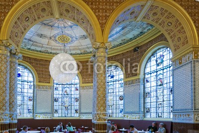 Blickfang, Victoria Albert Museum Cafe (englisch, britischer, england, london, architektonisch, sehenswürdigkeit, hauptstadt, historisch, reiseziel, urlaub, stadtlandschaft, kaffee, museu)