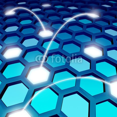 freshidea, Communication Network (meldung, network, blau, web, business, wissenschaftlich, kulisse, 3d, strukturen, 3d, backgrounds, connection, anschliessen, daten, medien, konzept, kommunizieren, cyberspace, technologie, elektronisch, abstrakt, konzeptionell, soziales, wissenschaf)