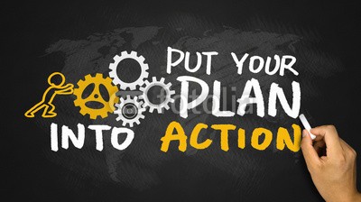 cacaroot, put your plan into action handwritten on blackboard (planes, aktion, analysieren, zweck, fußballtor, target, business, ausbildung, strategie, erfolg, ideen, kreativität, herausforderung, vorschlag, auslese, chancen, gelegenheit, verbesserung, motivation, inspiration, lösung, visionen, führung, anfan)