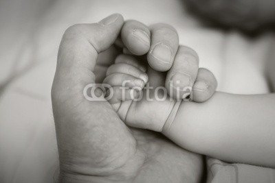 dechevm, holding a hand of the newborn child in Black and White (liebevoll, baby, pflege, kaukasier, kind, kindheit, close-up, hübsch, familie, väter, finger, finger, zerbrechlich, hand, gesundheit, holding, menschlich, identität, kleinkinder, unschuld, versicherung, kind, life, little, liebende, monat, ne)