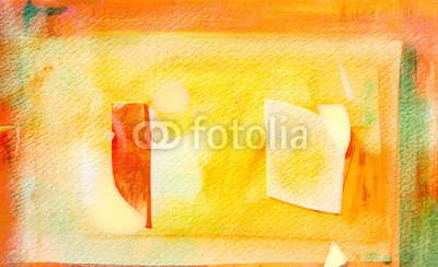 Laurin Rinder, Watercolor Collage (abstrakt, acryl, kunst, künstler, kunstvoll, backgrounds, backgrounds, schöner, bürste, canvas, farbe, handwerk, dekorativ, entwerfen, details, gold, grün, malerei, malerei, farbenskala, mustern, rosa, rot, weiß, szenerie, geformt, studio, oberfläch)