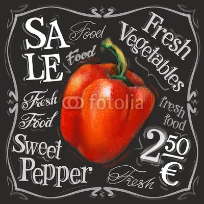 ~ Bitter ~, sweet pepper vector logo design template. fresh vegetables, food (süss, pfeffer, vektor, firmenlogo, entwerfen, vorlage, frisch, gemüse, essen, menü, board, icon, text, banner, posters, verkauf, ernten, ernte, ackerbau, gartenarbeit, gartenbau, organisch, natürlich, erzeugnis, reif, abbildung, artwork, sketc)