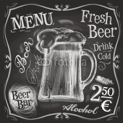 ~ Bitter ~, pub vector logo design template. beer mug or menu board icon. (gaststätte, vektor, firmenlogo, entwerfen, vorlage, bier, mug, menü, board, icon, text, banner, posters, verkauf, frisch, abbildung, artwork, sketch, zeichnung, kreide, retro, jahrgang, preis, rahmen, schaum, glas, oktoberfest, pint, ales, trinke)