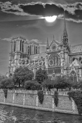 dade72, Wonderful sky on Notre Dame Cathedral, Paris (paris, dame, unser, frankreich, dom, kirche, architektur, geschichte, gothic, europa, berühmt, gebäude, religion, orientierungspunkt, reisen, seine, alt, tourismus, mittelalterliches, stadt, notre dame, uralt, historisch, katholisch, blau, rivers, somme)
